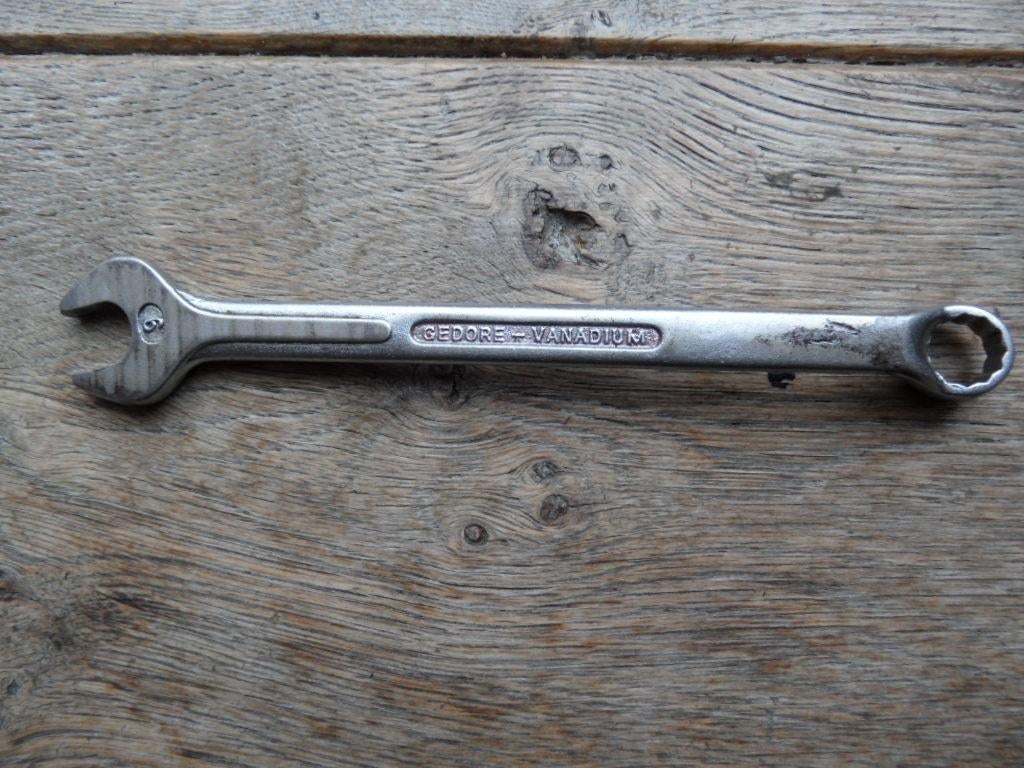 Gedore 1B steekringsleutel 9 13, Doe-het-zelf en Verbouw, Gereedschap | Handgereedschap, Gebruikt, Ophalen of Verzenden