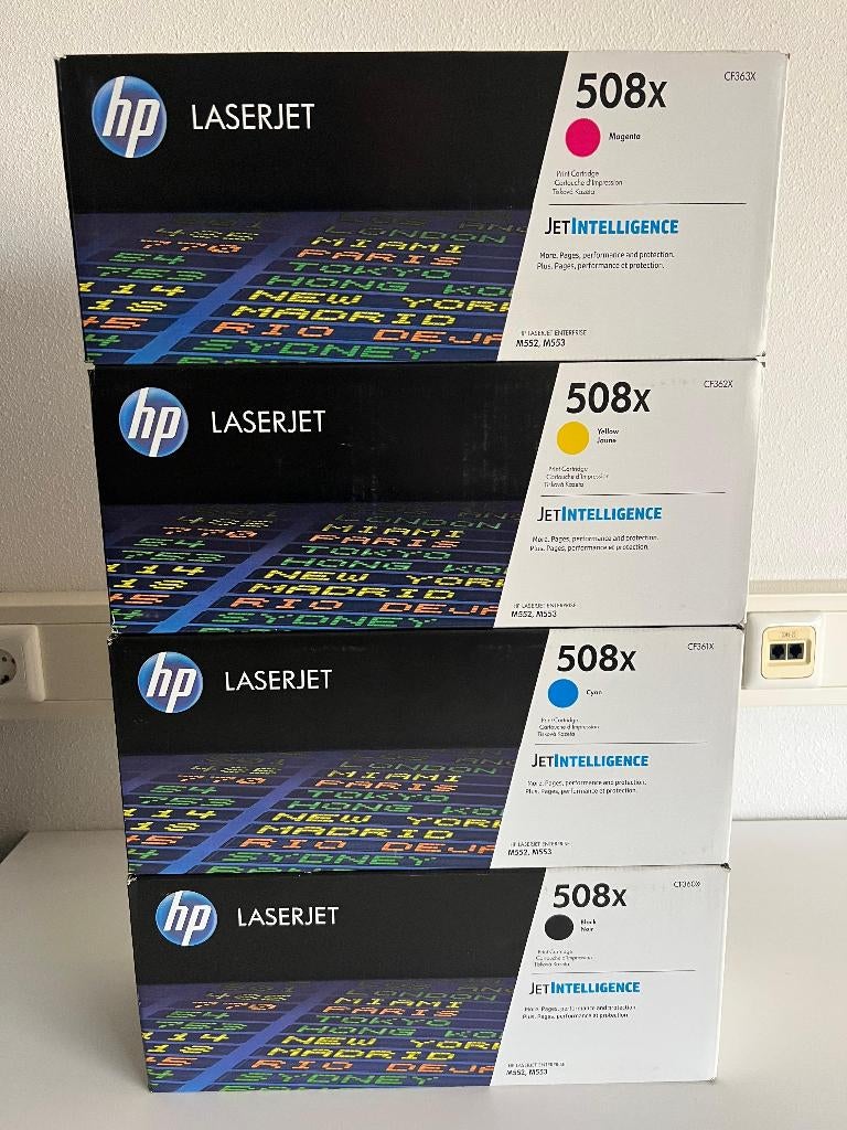 HP 508X Toner (CF360X CF361X CF362X CF363 ), Computers en Software, Printerbenodigdheden, Ophalen, Nieuw, Toner, Hp