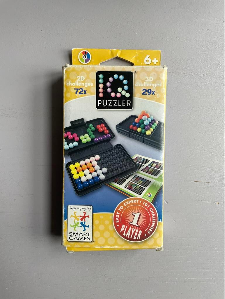Smart Games: IQ Puzzler, Een of twee spelers, Ophalen of Verzenden, Zo goed als nieuw