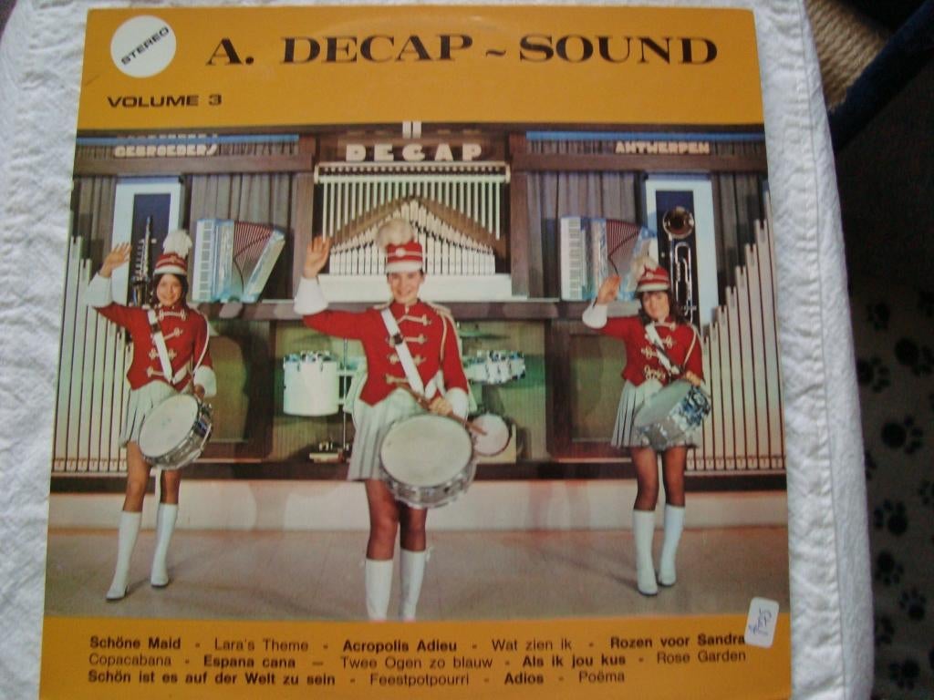 A.decap-cound 3, Ophalen of Verzenden, Zo goed als nieuw, 12 inch, Levenslied of Smartlap