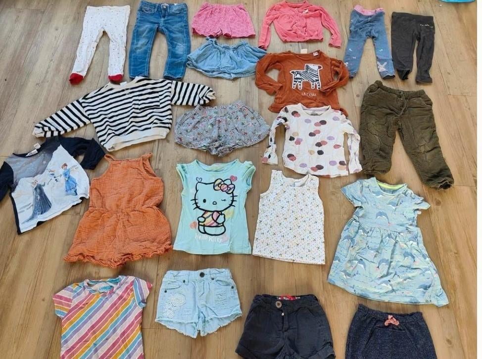 21-delig kledingpakket meisje maat 98 104 zomer bengh Tommy, Kinderen en Baby's, Kinderkleding | Maat 98, Ophalen of Verzenden