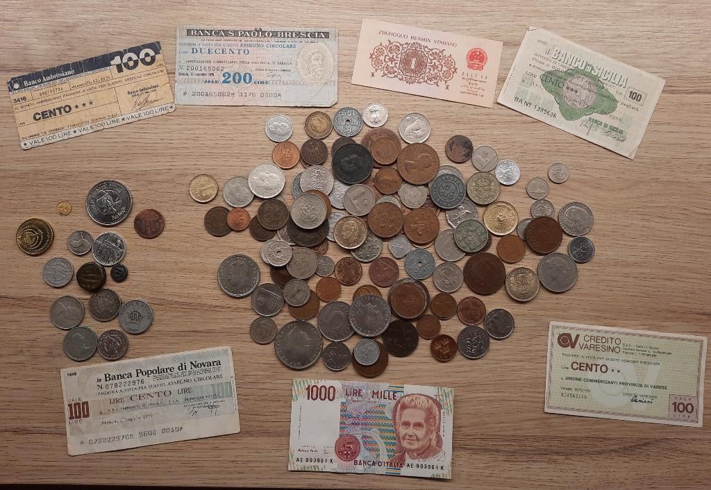 Munten en bankbiljetten, Verzenden, Buitenland, Munten en Bankbiljetten