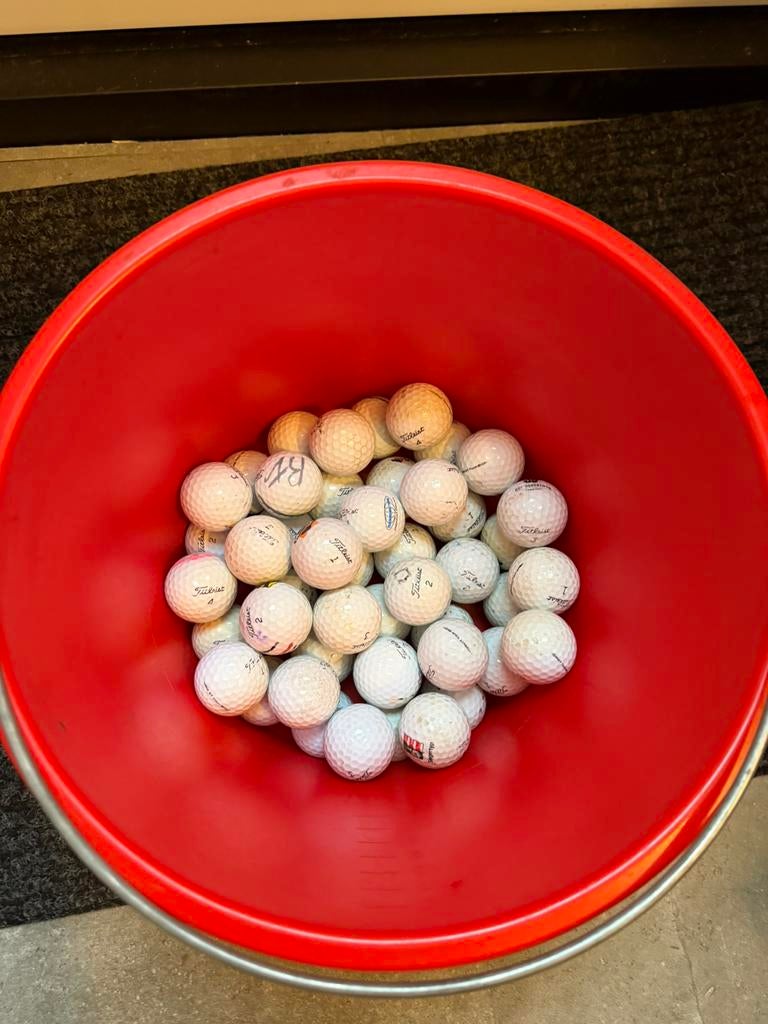 89 Titleist NXT Tour S golfballen, Sport en Fitness, Gebruikt, Bal(len), 6603EB, Ophalen of Verzenden