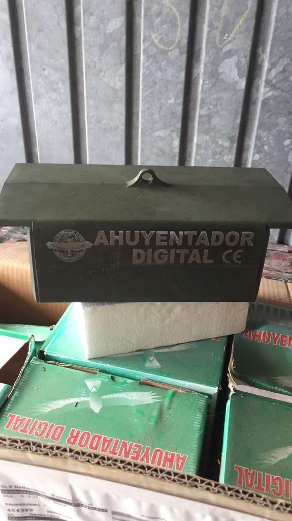 vogelverschrikker geluidskabel alcet ahuyentador, Ophalen, Gebruikt