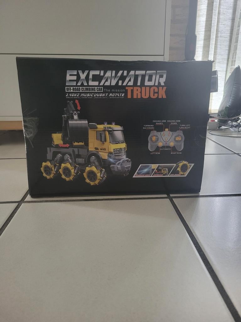 Excavator Truck, Ophalen