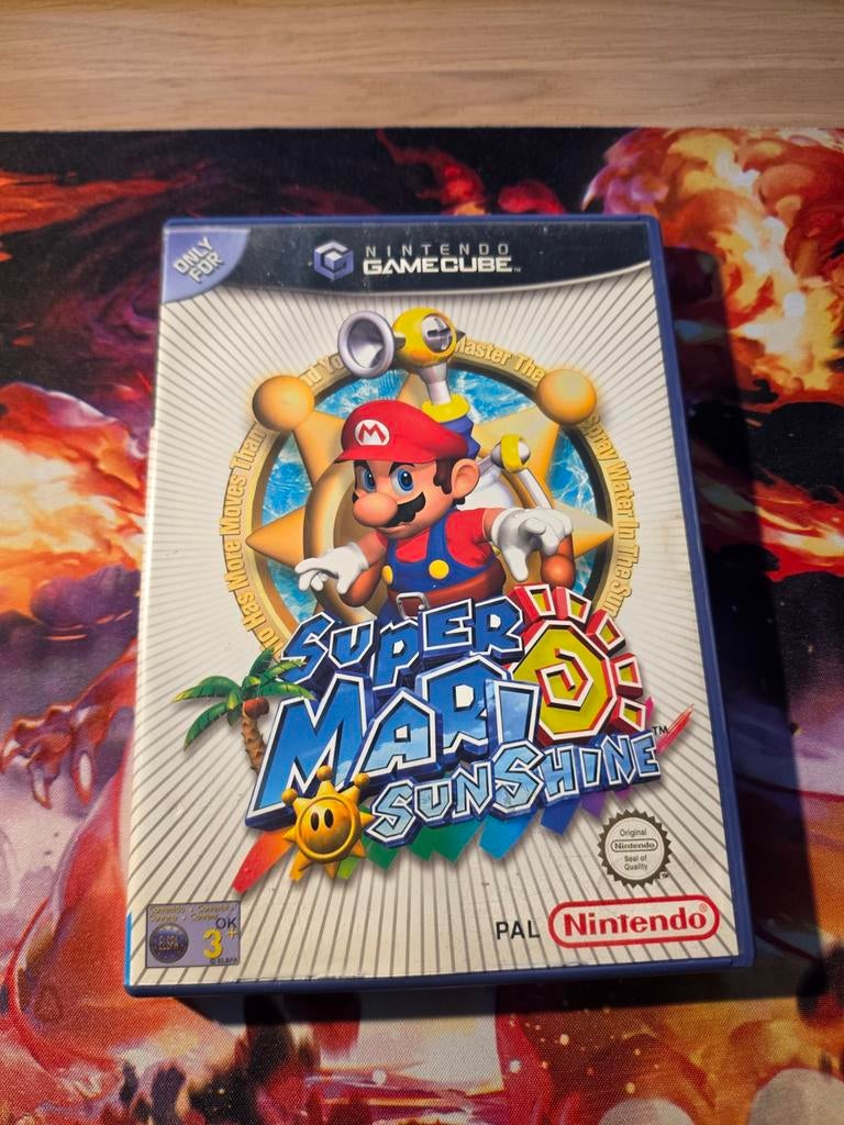 Nintendo Gamecube Super Mario Sunshine met doos boekje VIP, Avontuur en Actie, Gebruikt, 1 speler, Ophalen of Verzenden