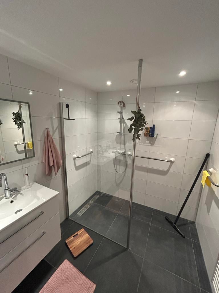 Kermi Douchewand - 120 x 200 Glas 6mm, Ophalen, Gebruikt, Glas, Douche