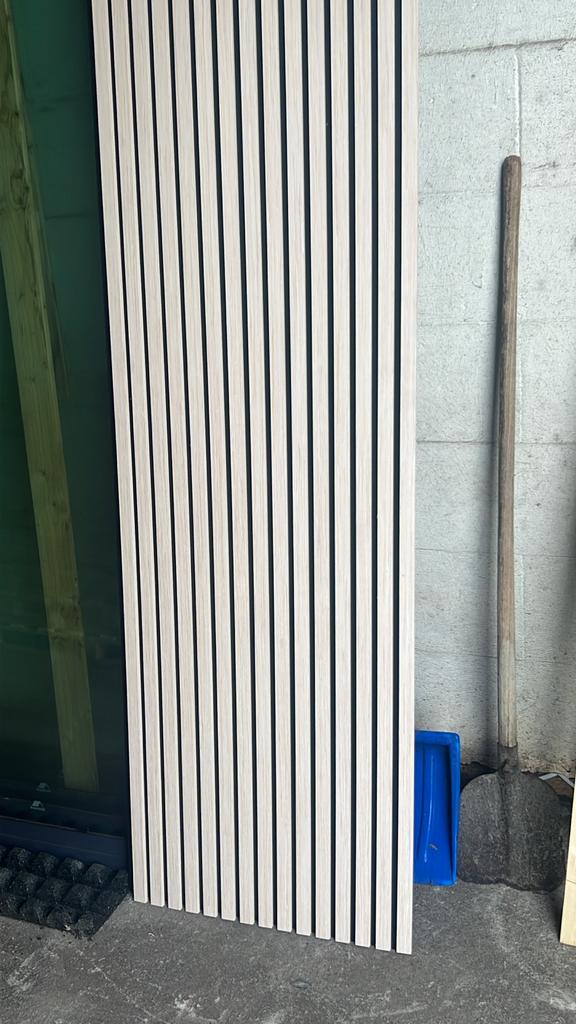 MDF akoestische wandpanelen 240 x 60, Ophalen, Minder dan 25 mm, Overige typen, Nieuw