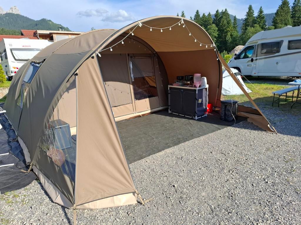 Falco Havik 4600 Tunneltent - 6 persoons, hoge kwaliteit, Ophalen, Gebruikt, Tot en met 6