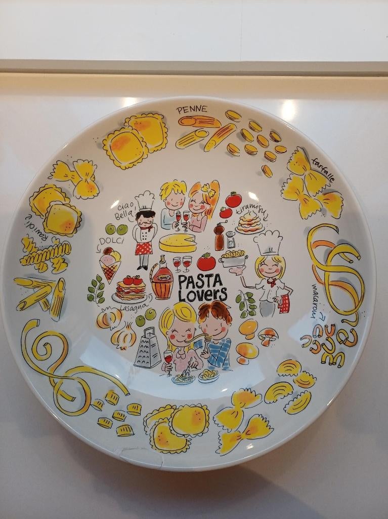 Blond Amsterdam grote pasta schaal, Huis en Inrichting, Keuken | Servies, Ophalen, Gebruikt, Blond Amsterdam, Schaal of Schalen