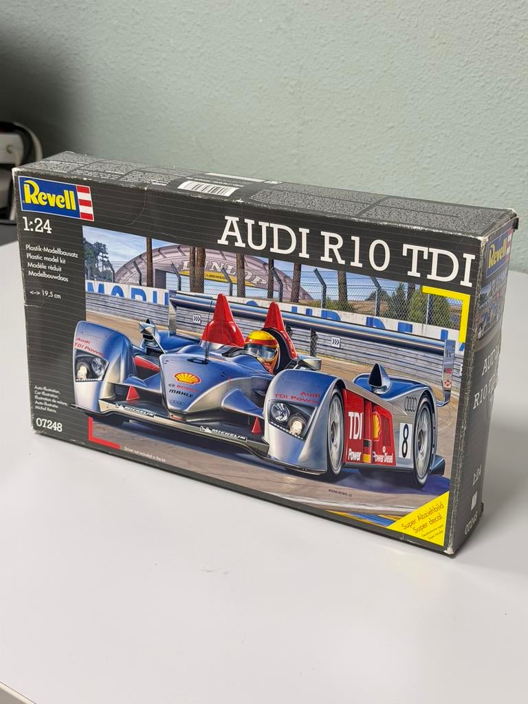 Revell Audi R10 TDI 1:24 Modelbouw Nieuw 07248 F1 formule 1, Auto, Revell, Groter dan 1:32, Nieuw