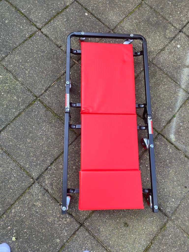 Ligkar Montagewagen voor werkzaamheden onder voertuigen, Auto diversen, Ophalen, Zo goed als nieuw