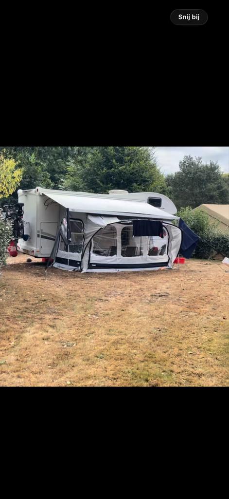 Camper 6-persoons 2015 alkoof fiat ducato 95dkm, Caravans en Kamperen, Campers, Overige merken, Alkoof, Meer dan 6, Luifel