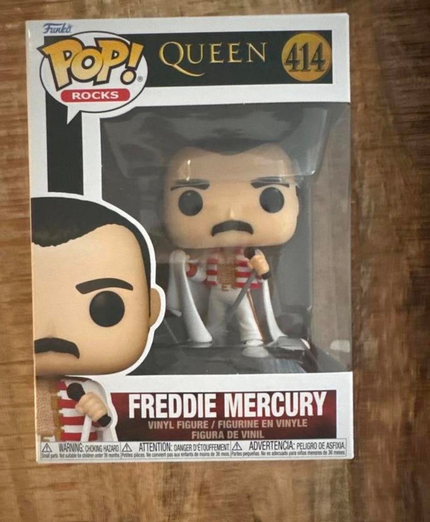 Freddie Mercury Funko #414, Ophalen of Verzenden, Zo goed als nieuw