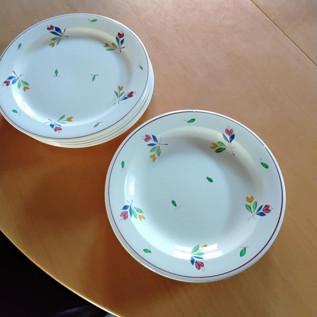 Gien France borden, Rose-Marie, Ophalen of Verzenden