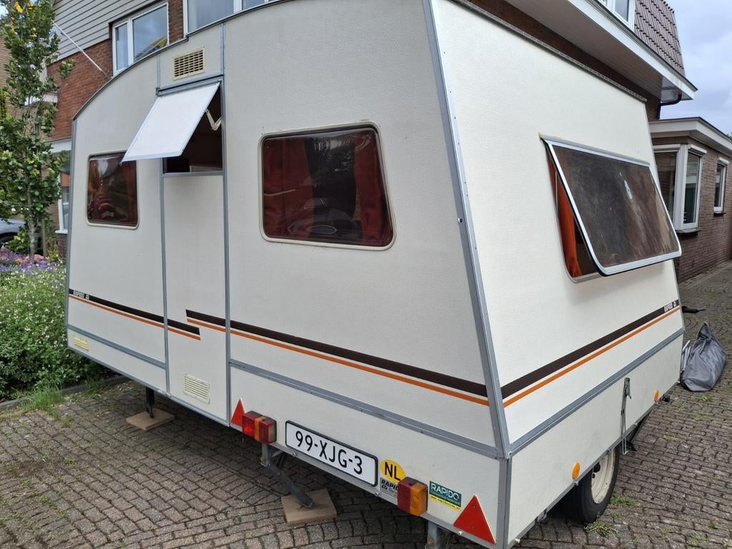 Rapido Record vouwwagen (1983) – compacte caravan, Overige kleuren, Aanwezig, Tot en met 4, Ophalen