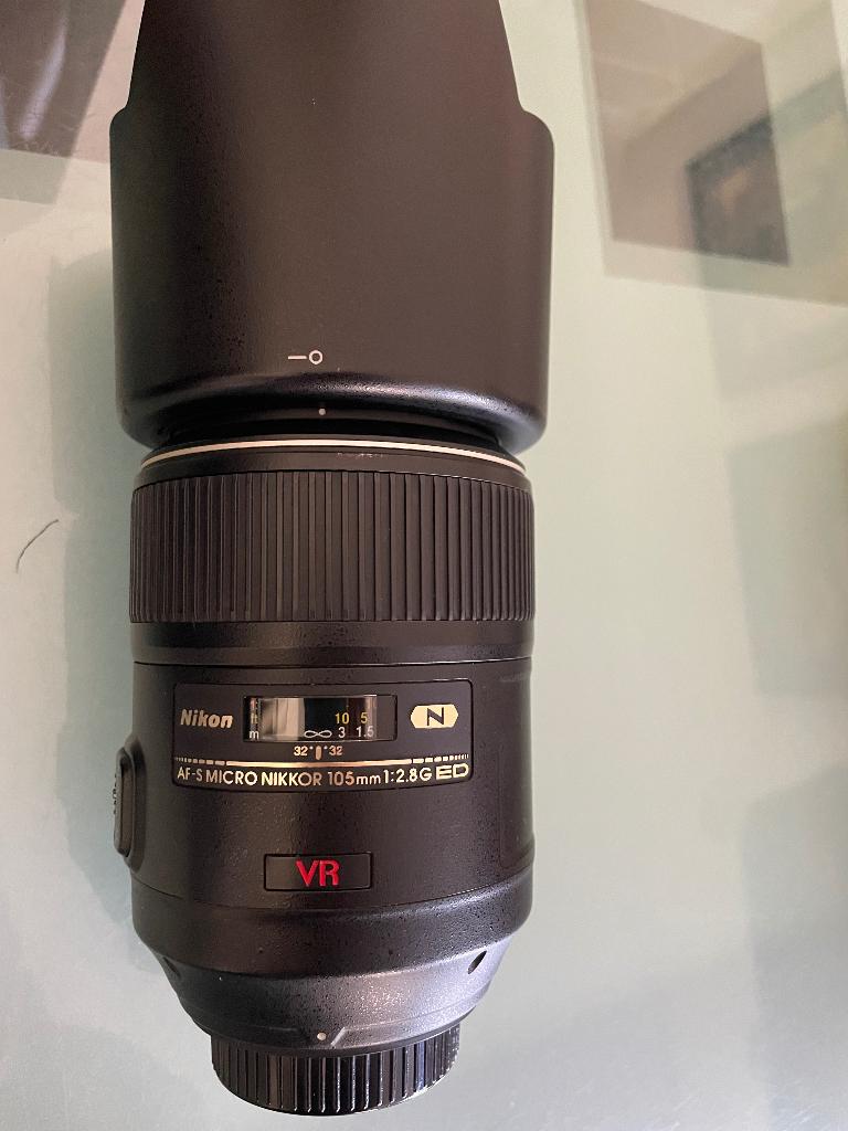 Nikon AF-S Micro Nikkor 105mm 1:2.8 ED, Ophalen of Verzenden, Zo goed als nieuw, Macrolens