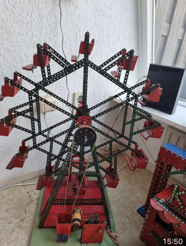 Elektrische meccano kermis, Verzamelen, Ophalen of Verzenden, Zo goed als nieuw