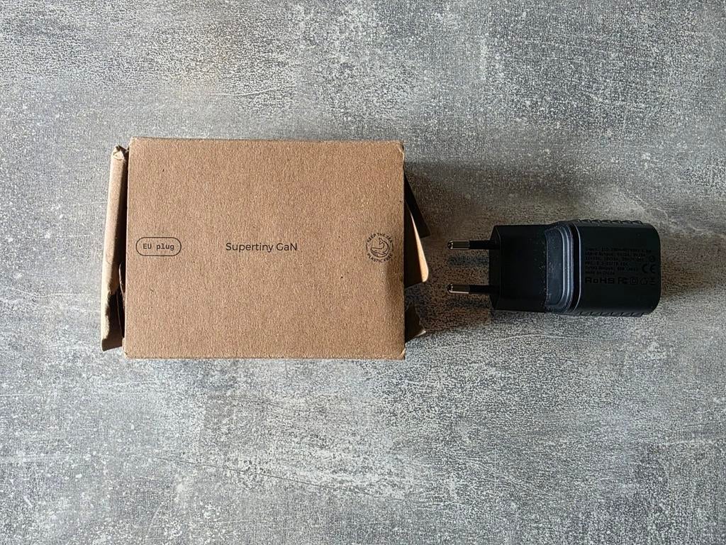 Rolling Square Supertiny GaN oplader EU plug Nieuw, Onbekend, Nieuw, Ophalen of Verzenden, Onbekend