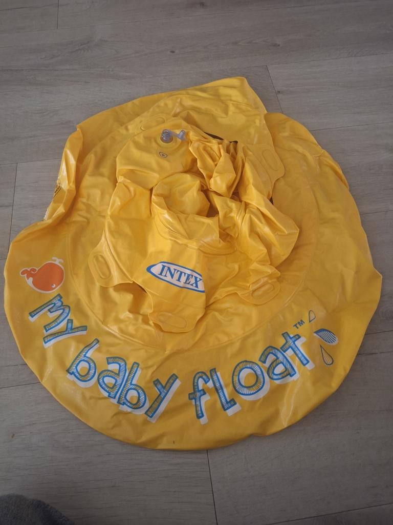 Intex My Baby Float zwemband geel, Ophalen of Verzenden