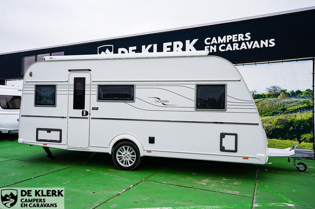 Tabbert Cazadora 490 TD (bj 2025), Tabbert, 7 tot 8 meter, Bedrijf, Info@deklerkcaravans.nl