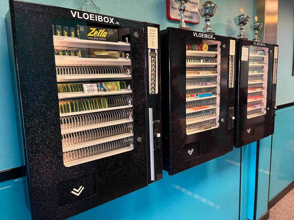 Automaat met muntproef voor diverse producten, Ophalen, Gebruikt