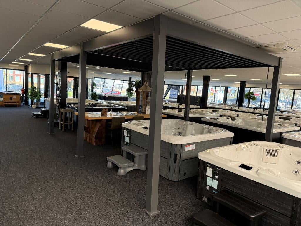 Aluminium overkapping waterdicht + Lamellen die open kunnen, Ophalen, Nieuw, Veranda