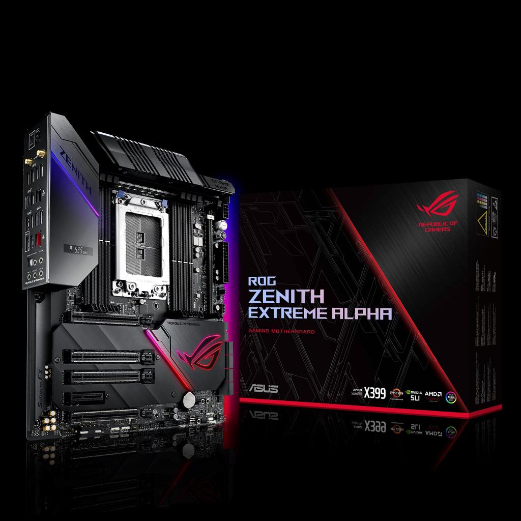 Nieuw! ASUS ROG Zenith Extreme Alpha X399 (doe zelf een bod!, Verzenden, DDR4, Nieuw, Tr4