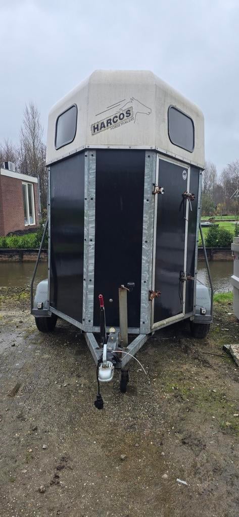 Weijer 2 paardstrailer te koop, Dieren en Toebehoren, Ophalen, Gebruikt, Hout, 2-paards trailer