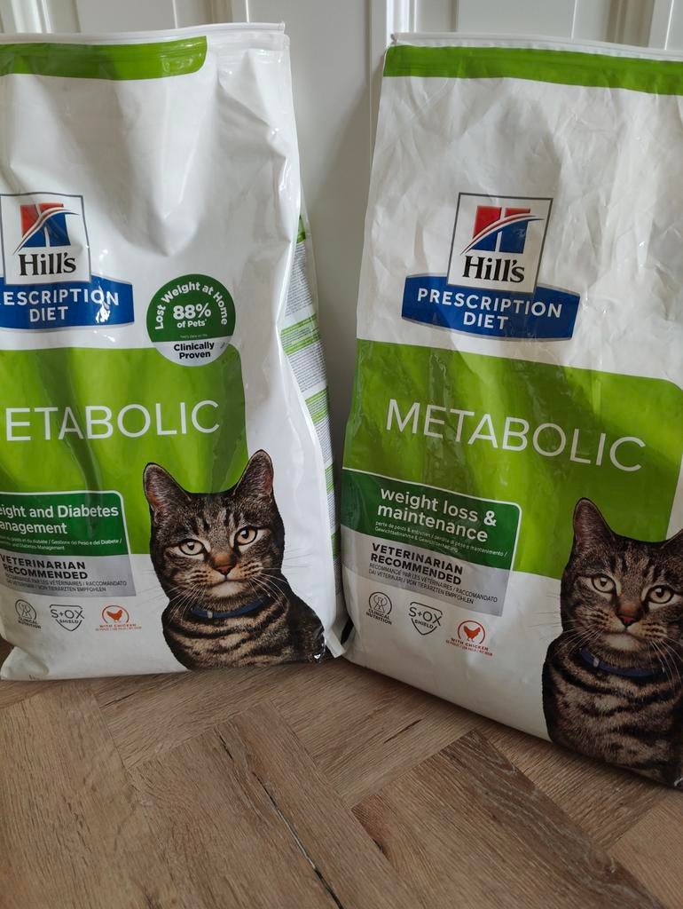 Hill's kattenbrokjes Metabolic, Ophalen, Kat