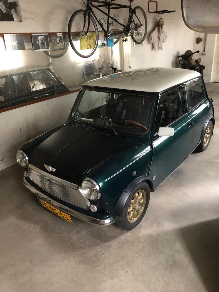 Mini 1300 1.3 Cooper 1991 Groen, Voorwielaandrijving, 4 cilinders, 61 pk, Origineel Nederlands