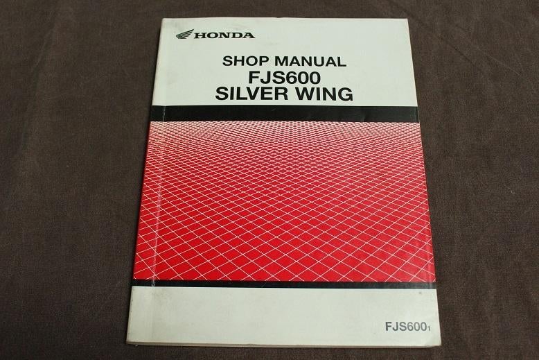 Honda FJS600 Silverwing 2001 scooter shop manual FJS 600, Motoren, Ophalen of Verzenden, Honda