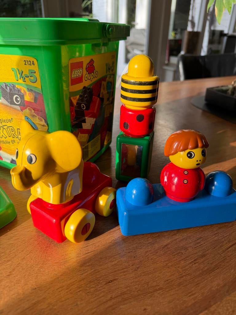 Lego Duplo Speelplezier Extra 2124, Inclusief minifiguren, Gebruikt, Ophalen of Verzenden, Duplo