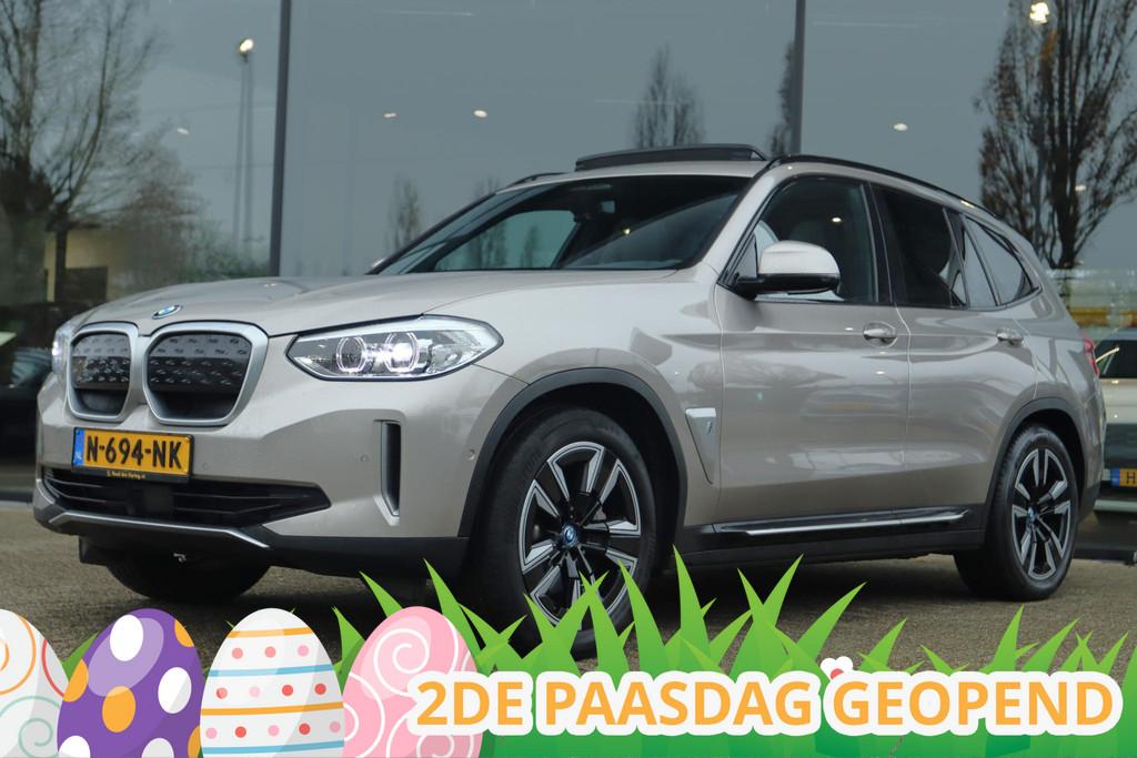 BMW IX3 EXECUTIVE 80 KWH SOH 95% | PANO | TREKHAAK | LEDER |, Automaat, Gebruikt, Leder en Stof, 286 pk