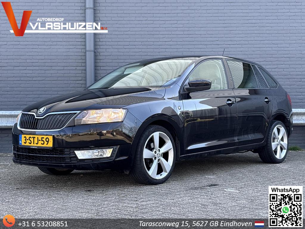 Skoda Rapid Spaceback 1.2 TSI Greentech Elegance Businesslin, Voorwielaandrijving, Euro 5, Gebruikt, Beige