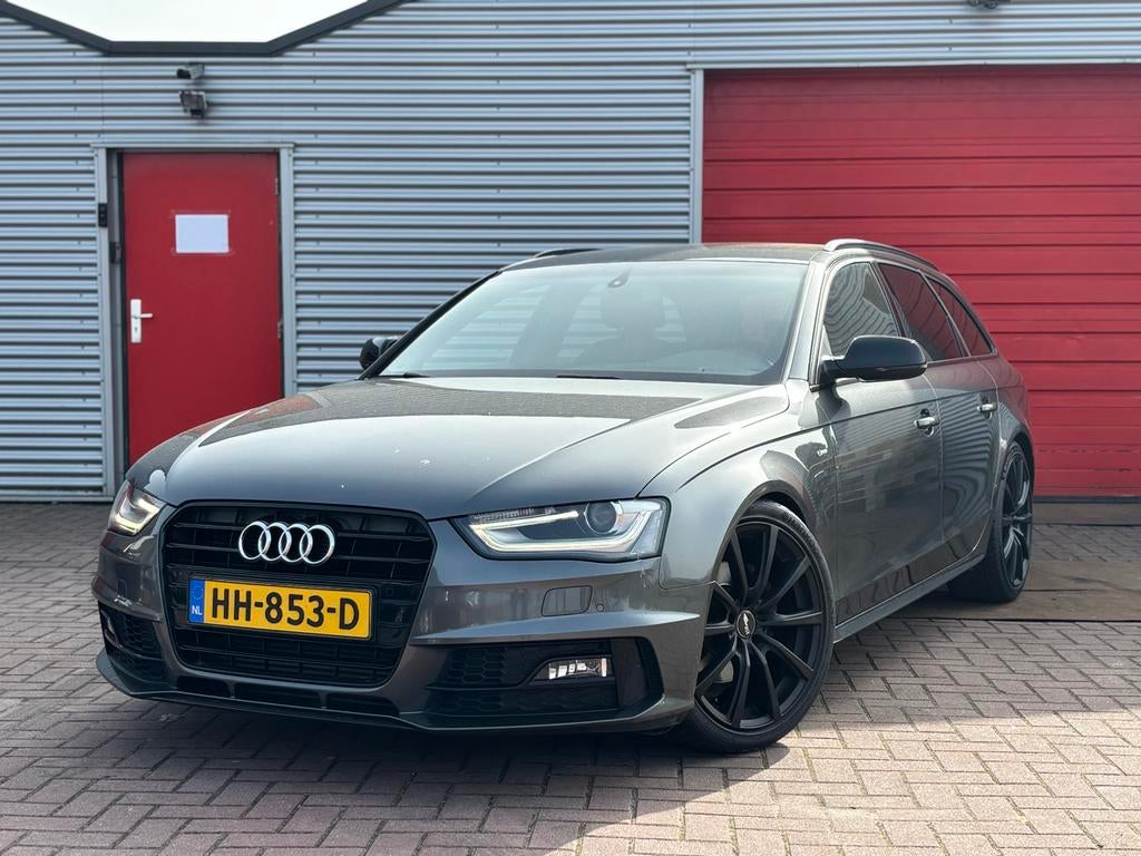 Audi A4 Avant 1.8 TFSI S-Edition/Autom./ LED/19”LMV/ NL-AUTO, Euro 5, Zwart, 4 cilinders, 1505 kg