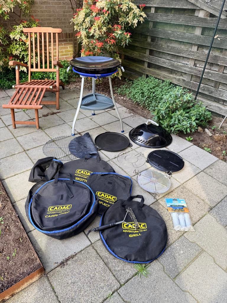 Cadac Carri chef 50 met veel accessoires, Ophalen, Gebruikt