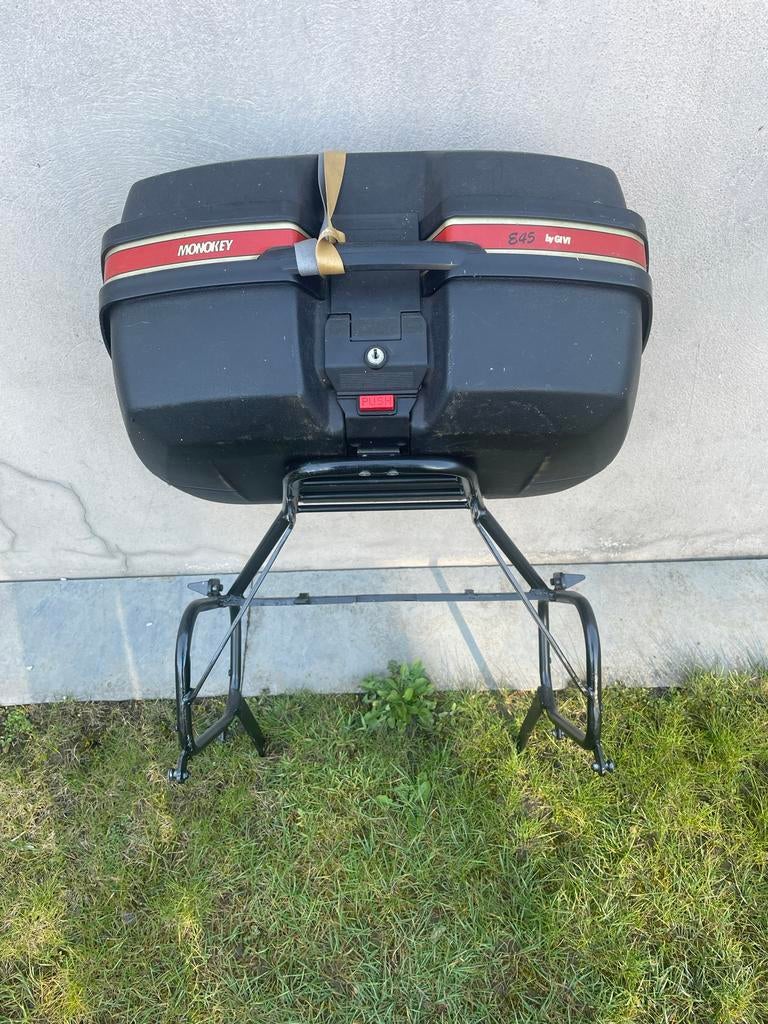 GIVI Monokey E45 topkoffer met rek, Motoren, Accessoires | Koffers en Tassen, Ophalen, Gebruikt
