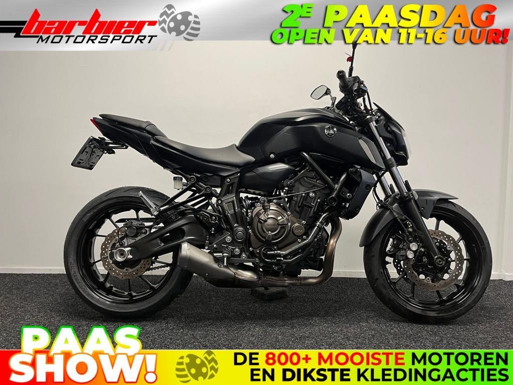 Yamaha MT 07 ABS (bj 2019), 2 cilinders, Motorrijbewijs A, Bedrijf, Onbekend