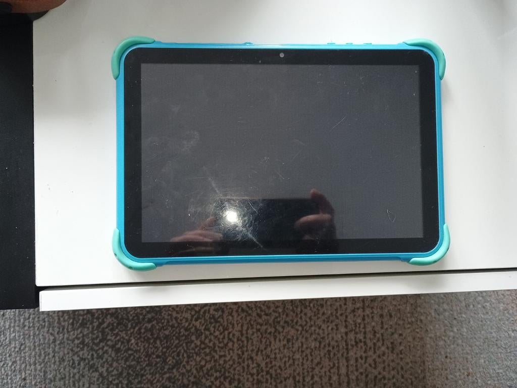 Kindertablet blauw met hoes, Computers en Software, Android Tablets, Ophalen of Verzenden, 10 inch, 32 GB