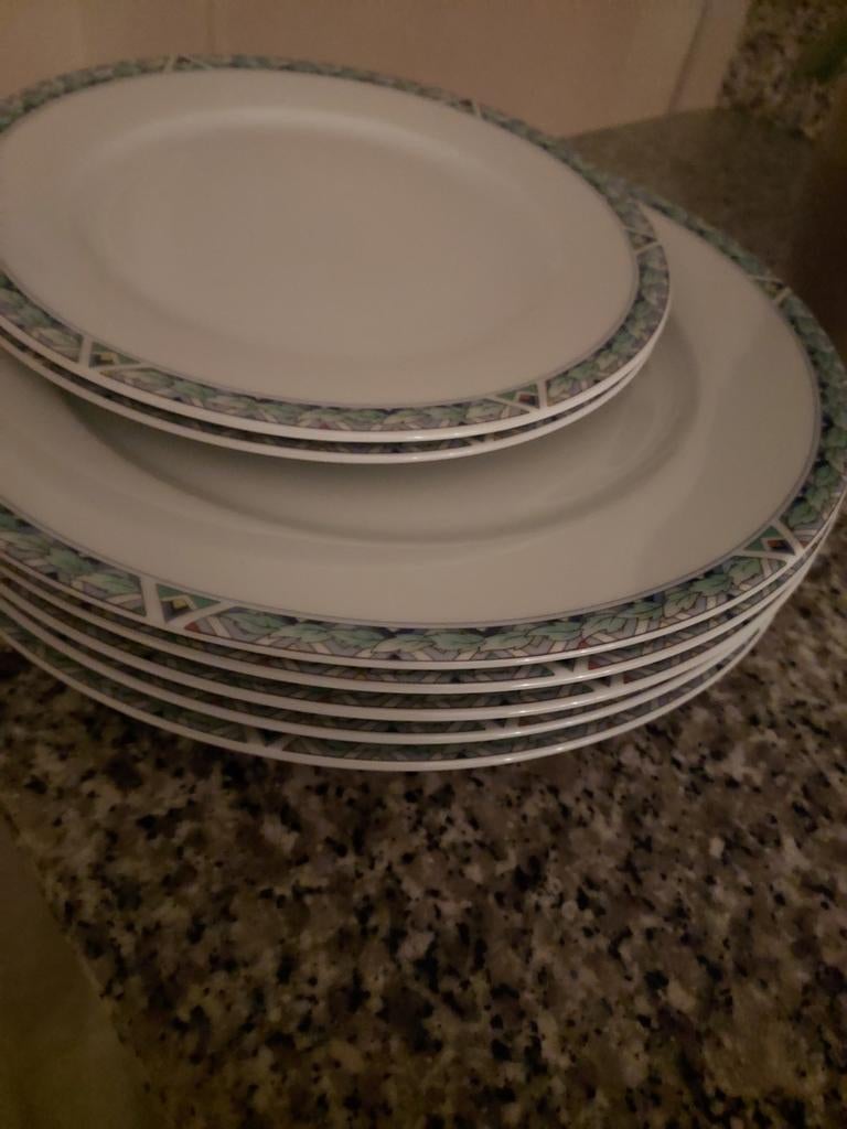 Arzberg merison AH borden met smalle randje, Ophalen