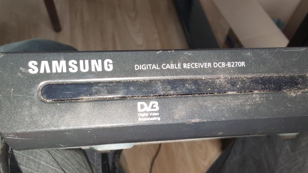 Samsung receiver DCB-B270R (Gratis), Audio, Tv en Foto, Decoders en Harddiskrecorders, Ophalen, Gebruikt, Decoder