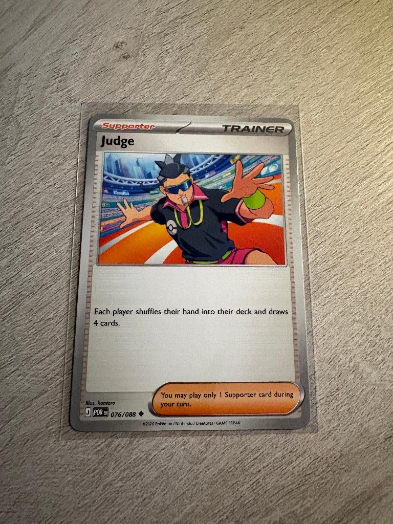 Judge 076/088 Perfect Order - Pokémon Kaart, Ophalen of Verzenden, Nieuw, Losse kaart
