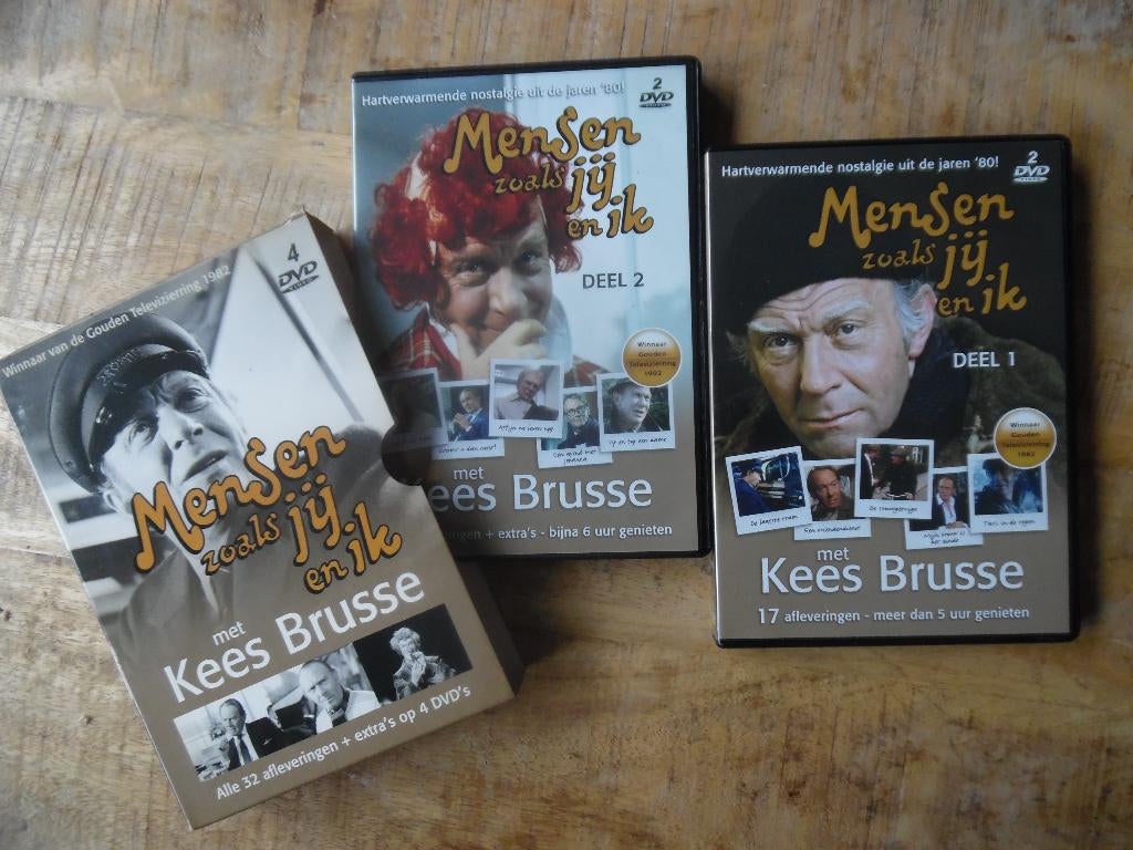 DRAMA NEDERLANDS - KEES BRUSSE - MENSEN ZOALS JIJ EN IK, Alle leeftijden, Ophalen of Verzenden, Gebruikt, Overige gebieden