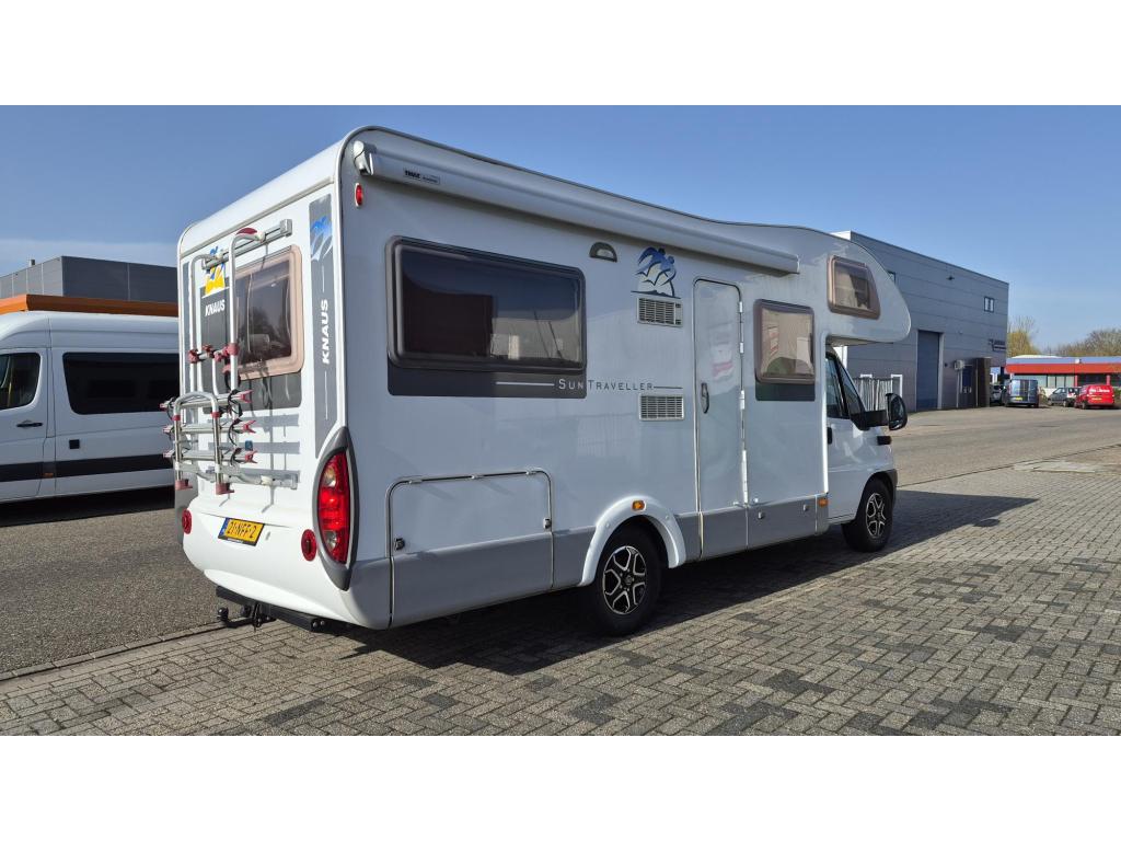 Keurige Knaus Sun-Traveller 650MF/ Fiat Ducato 2.8Jtd 128PK, Caravans en Kamperen, Campers, Buitenlamp, Ringverwarming, Fiat, Bedrijf
