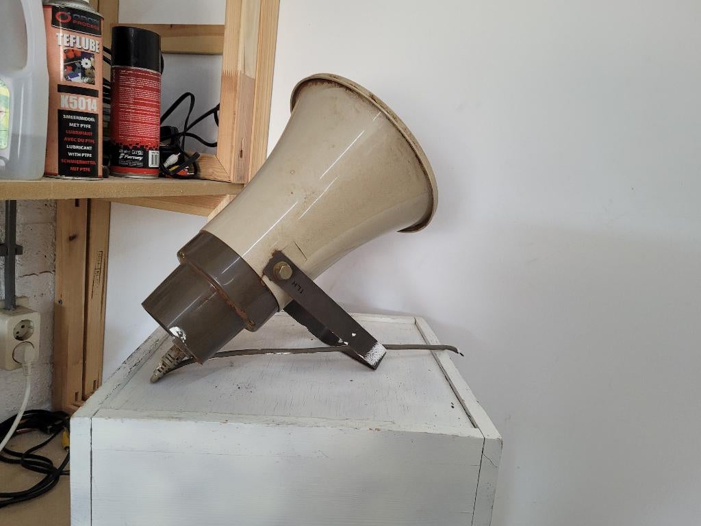 vintage horn speaker in top staat, Overige merken, Overige typen, Ophalen of Verzenden, Zo goed als nieuw