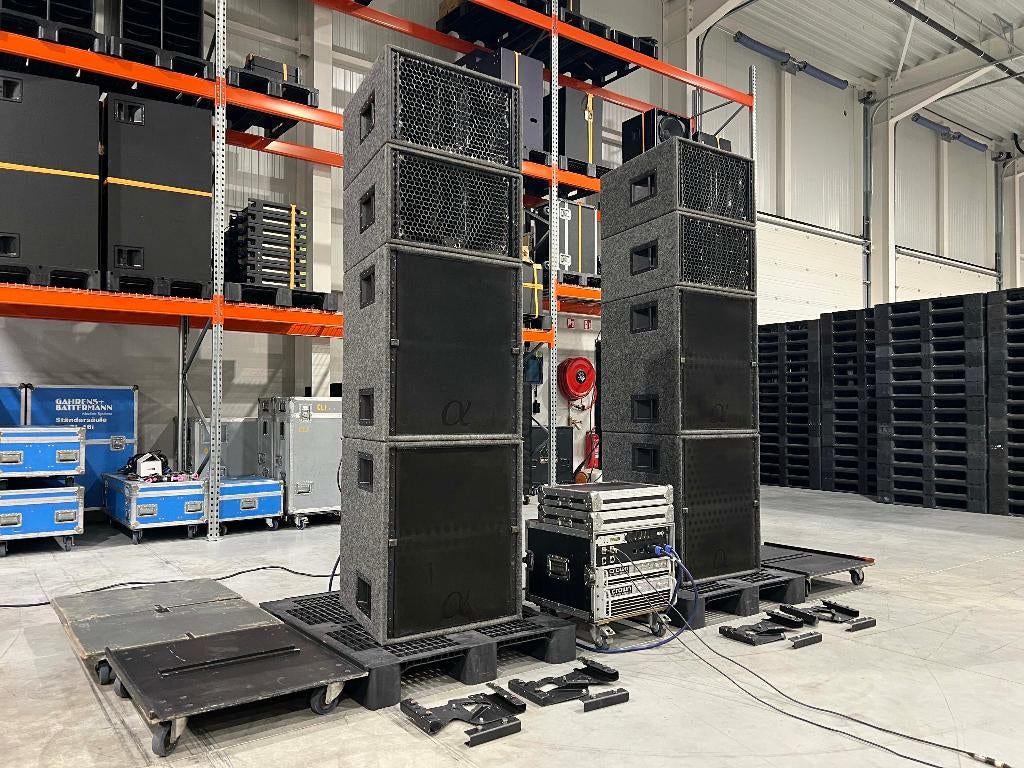 Nexo Alpha E: 4x B1-18 4x E-M NX242 Crown Macro-Tech, Audio, Tv en Foto, Luidsprekers, Overige merken, Gebruikt, Ophalen of Verzenden