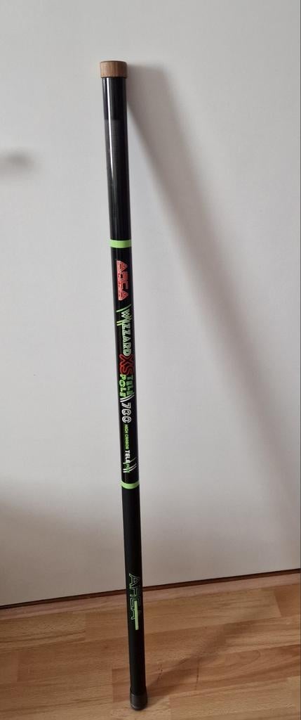 Arca telescoop carbon hengel wizzard xs 7  meter, Ophalen, Gebruikt, Vaste hengel