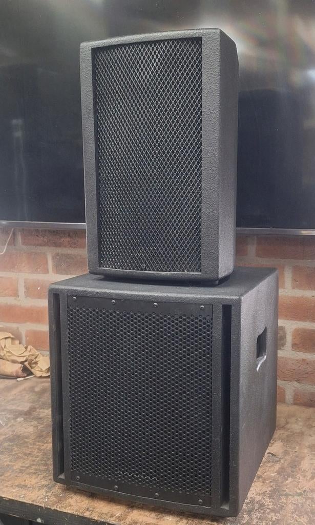 DAP 2.1 set bestaande  uit een actieve sub  & 2 toppen, Ophalen, 120 watt of meer, Subwoofer, Overige merken