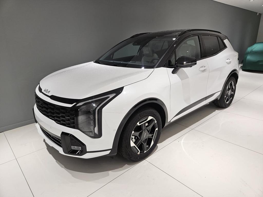 KIA Sportage 1.6 T-GDi 239pk Hybrid AT6 GT-PlusLine Two-Tone, Auto's, Kia, Gebruikt, 4 cilinders, 179 pk, 24 maanden